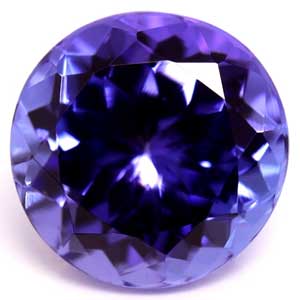 0.95 carat Round Tanzanite - Gemstone Thumbnail