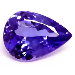 0.99 carat Pear Tanzanite - Gemstone Thumbnail