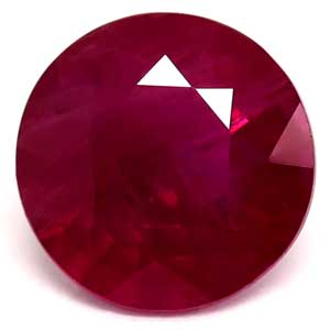 0.61 carat Round Ruby - Gemstone Thumbnail
