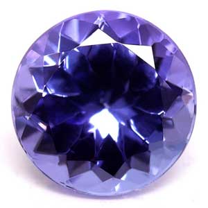 0.89 carat Round Tanzanite - Gemstone Thumbnail