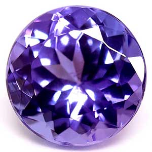 0.99 carat Round Tanzanite - Gemstone Thumbnail
