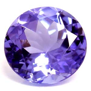 0.87 carat Round Tanzanite - Gemstone Thumbnail