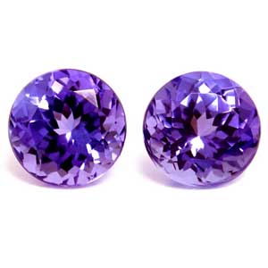 1.24 carat Round Tanzanite - Gemstone Thumbnail