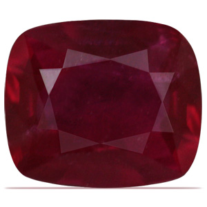 Ruby Cushion 0.62 carat Red Photo