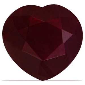 0.73 carat Heart Ruby - Gemstone Thumbnail