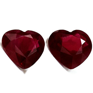 2 carat Heart Ruby - Gemstone Thumbnail