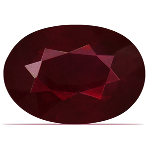 Ruby Oval 0.70 carat Red Photo