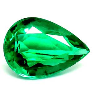 Emerald Pear 0.67 carat Green Photo