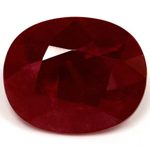 4.12 carat Oval Ruby - Gemstone Thumbnail