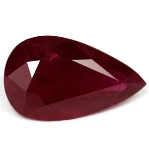 4.16 carat Pear Ruby - Gemstone Thumbnail