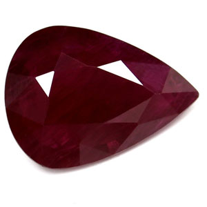 3.65 carat Pear Ruby - Gemstone Thumbnail