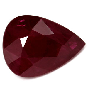 5.11 carat Pear Ruby - Gemstone Thumbnail