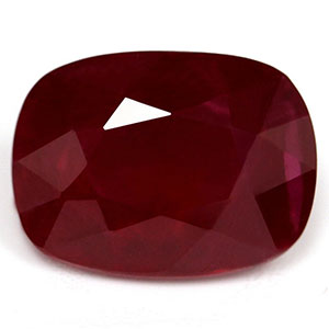 Ruby Cushion 4.47 carat Red Photo