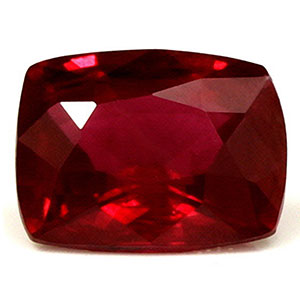 Ruby Cushion 0.61 carat Red Photo