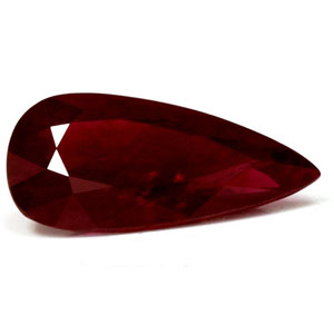 4.18 carat Pear Ruby - Gemstone Thumbnail