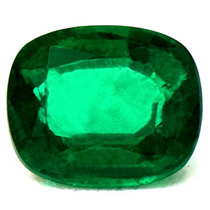 Emerald Cushion 0.80 carat Green Photo