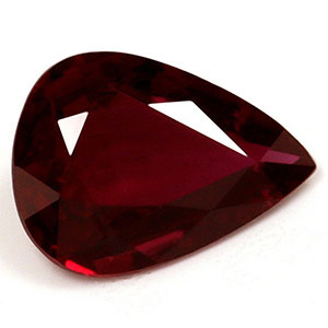 0.89 carat Pear Ruby - Gemstone Thumbnail