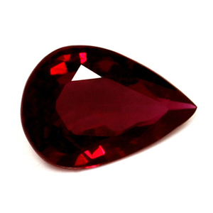 0.67 carat Pear Ruby - Gemstone Thumbnail