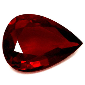 0.64 carat Pear Ruby - Gemstone Thumbnail