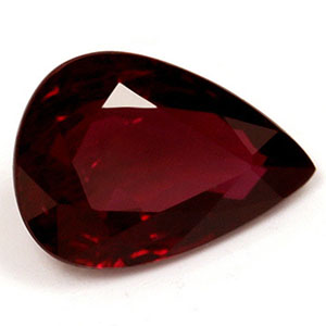 0.86 carat Pear Ruby - Gemstone Thumbnail