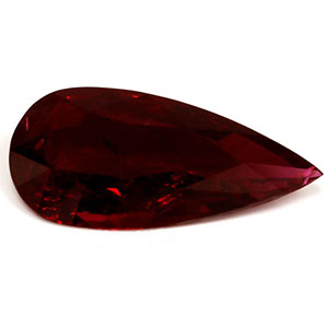 2.32 carat Pear Ruby - Gemstone Thumbnail
