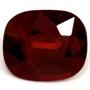 Ruby Cushion 3.02 carat Red Photo