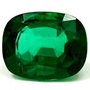 Emerald Cushion 2.81 carat Green Photo