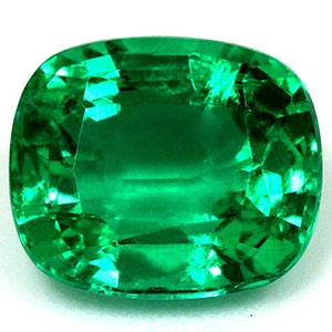 Emerald Cushion 1.46 carat Green Photo