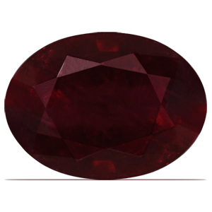 Ruby Oval 0.94 carat Red Photo