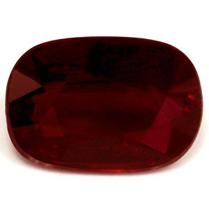Ruby Cushion 1.04 carat Red Photo
