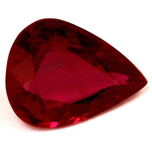 1.56 carat Pear Ruby - Gemstone Thumbnail