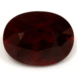 Ruby Oval 0.94 carat Red Photo