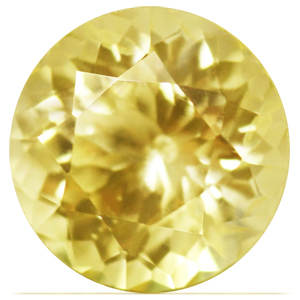 Sapphire Round 0.86 carat Yellow Photo