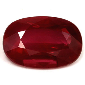 Ruby Cushion 0.98 carat Red Photo
