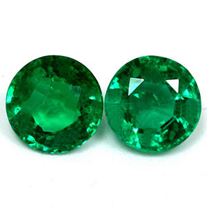 1.54 carat Round Emerald - Gemstone Thumbnail