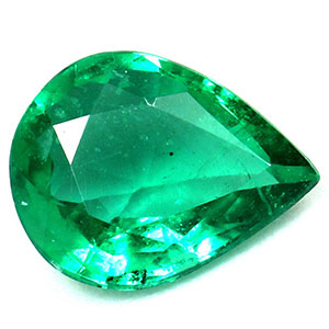 Emerald Pear 0.79 carat Green Photo
