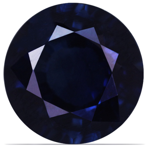 Sapphire Round 1.09 carat Blue Photo