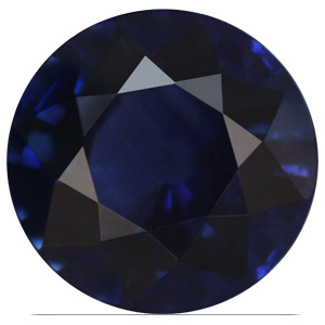 Sapphire Round 1.15 carat Blue Photo