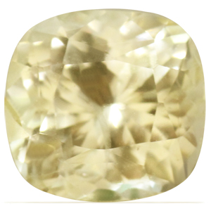Sapphire Cushion 1.30 carat Yellow Photo