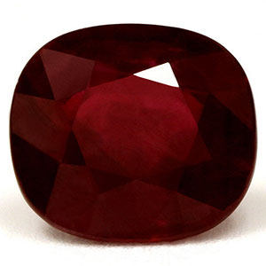 Ruby Cushion 2.65 carat Red Photo