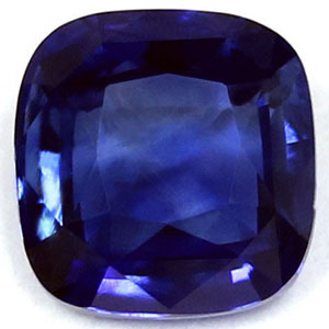 Sapphire Cushion 1.17 carat Blue Photo