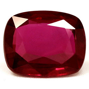 Ruby Cushion 2.22 carat Red Photo