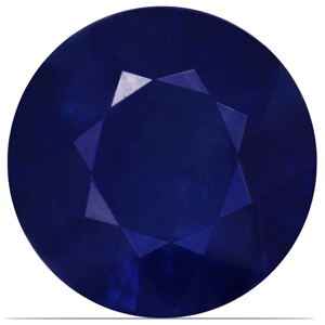 Sapphire Round 1.07 carat Blue Photo