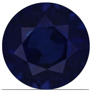1.02 carat Round Sapphire - Gemstone Thumbnail