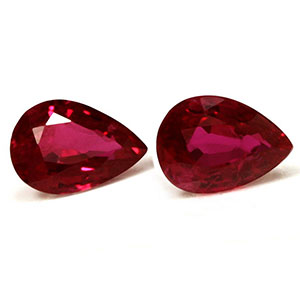 0.89 carat Pear Ruby - Gemstone Thumbnail
