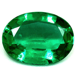 Emerald Oval 0.96 carat Green Photo