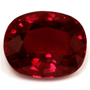 Ruby Cushion 0.87 carat Red Photo