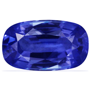 Sapphire Cushion 1.00 carat Blue Photo
