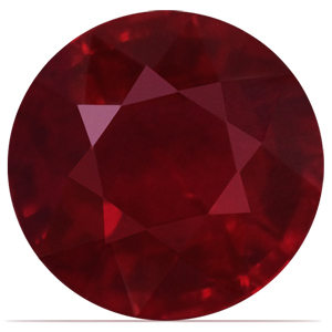 Ruby Round 0.65 carat Red Photo