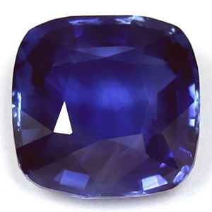 Sapphire Cushion 2.61 carat Blue Photo